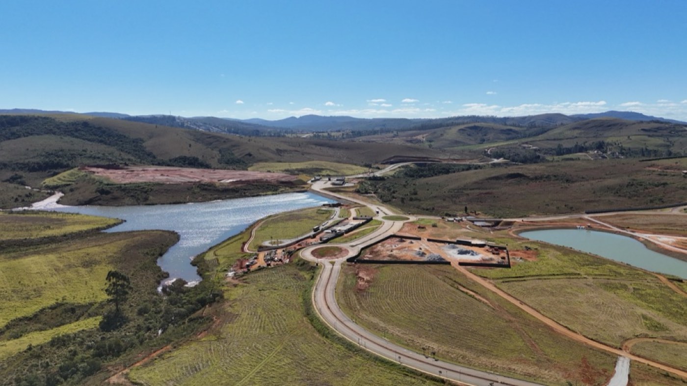 Frente de obra, vista geral